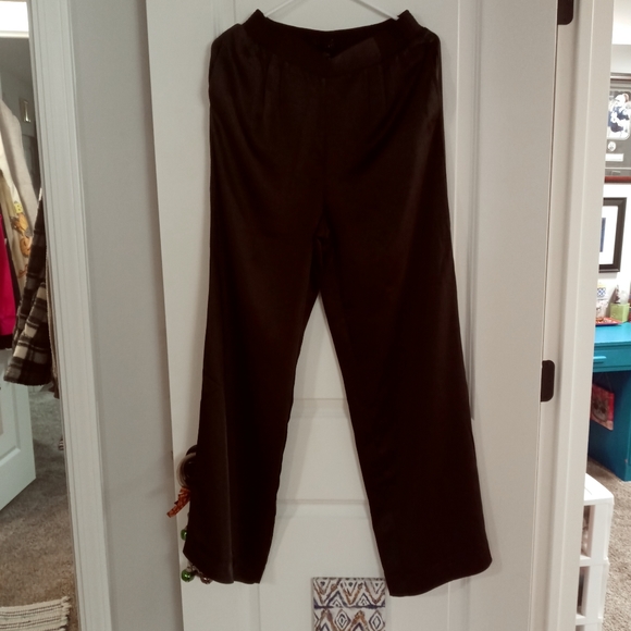 EVEREVE - SANCTUARY MARGOT WIDE LEG SHINE PANTS - Picture 5 of 9